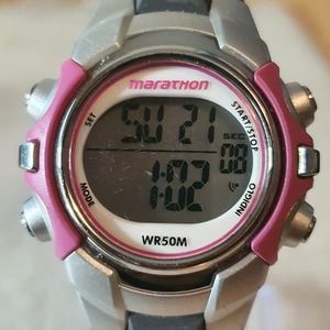 🦋10/$20🦋 Marathon Silver/Purple Alarm Chronograph Women's Watch